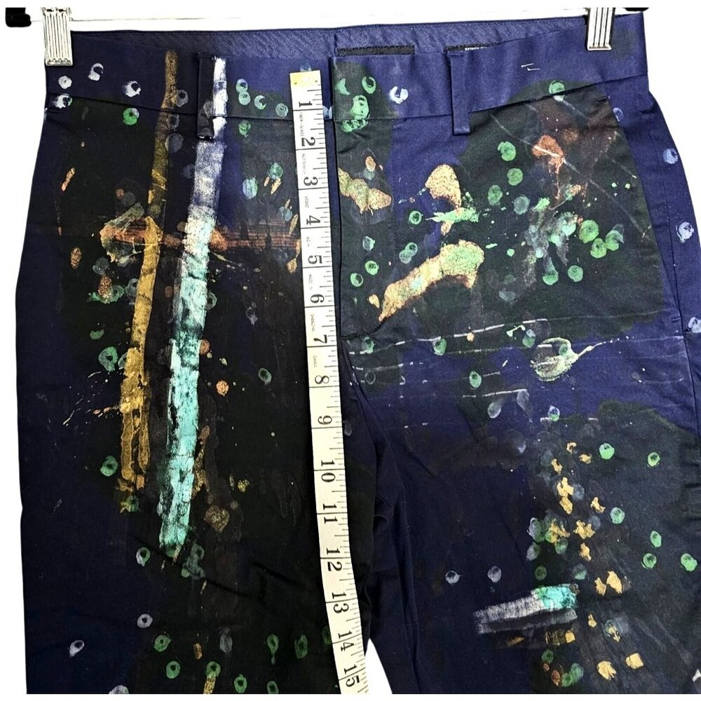 H&M Skinny‎ Fit Paint Splatter Pants US 30R - Picture 7 of 8